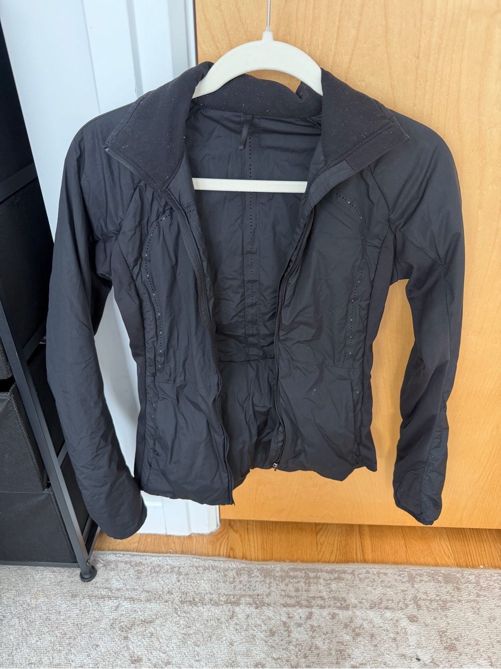 lululemon athletica Black Lightweight Bomber Jacket